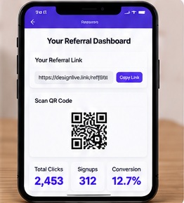 Referral Identity Studio preview